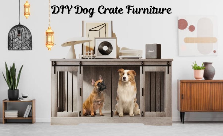 diy dog crate furniture