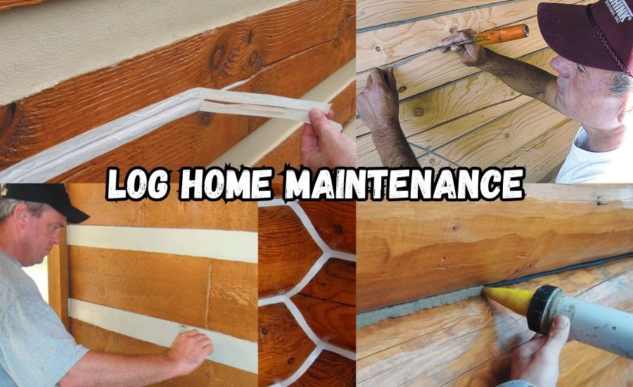 log home maintenance