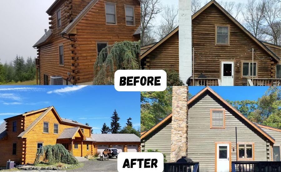 log home maintenance