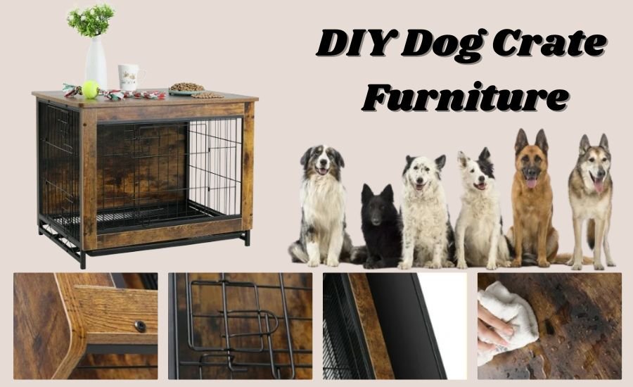 diy dog crate furniture