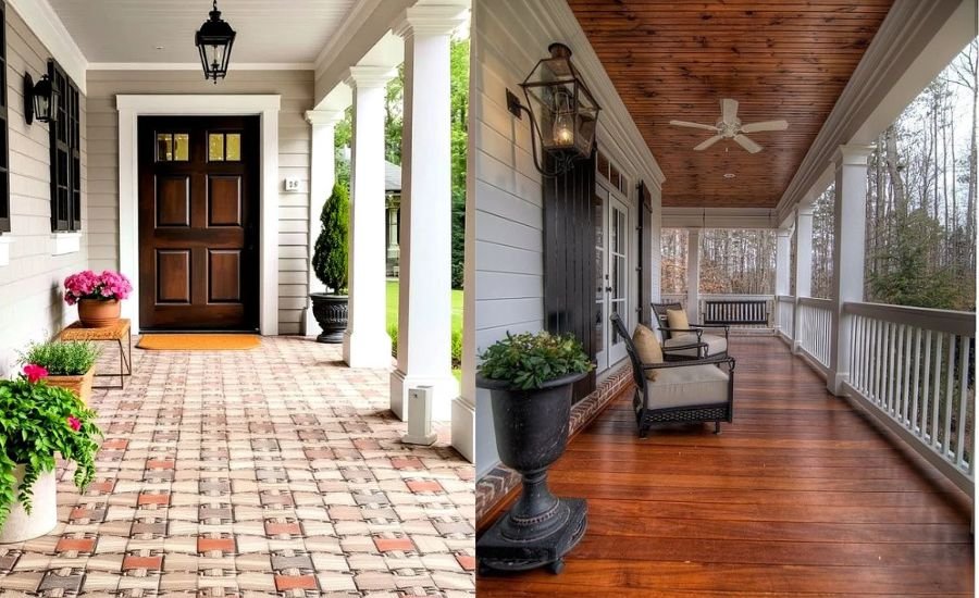 diy single wide mobile home porch ideas