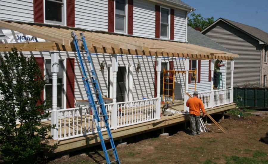 diy single wide mobile home porch ideas