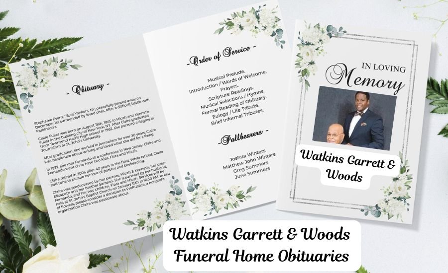 watkins garrett & woods funeral home obituaries