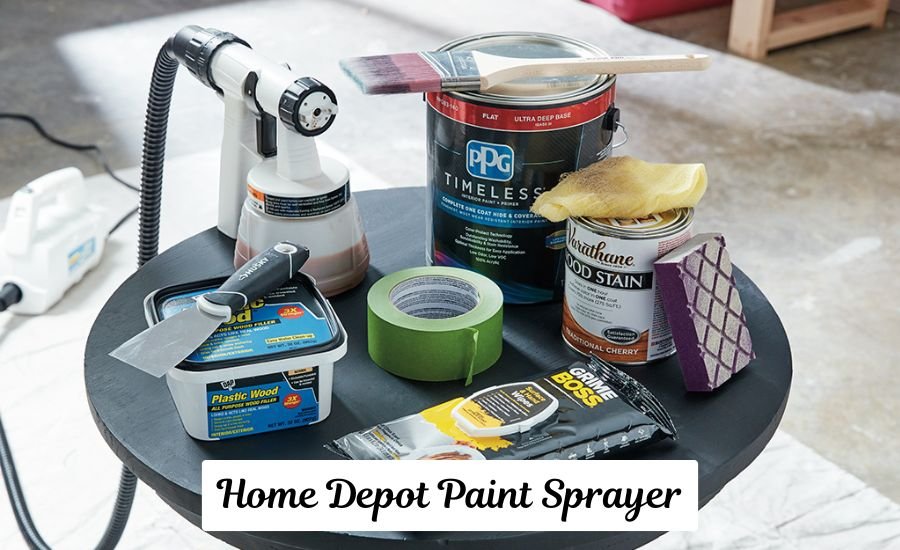 home depot paint sprayer